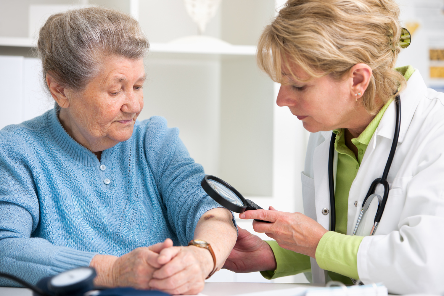 Symptoms of different types of skin cancer